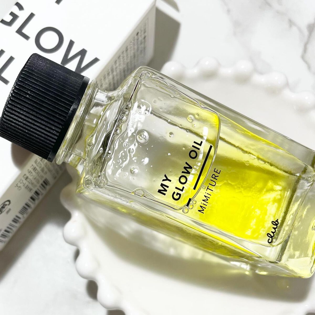 ミミチュール マイ グロウ オイル/クラブ/ブースター・導入液を使ったクチコミ(2枚目)