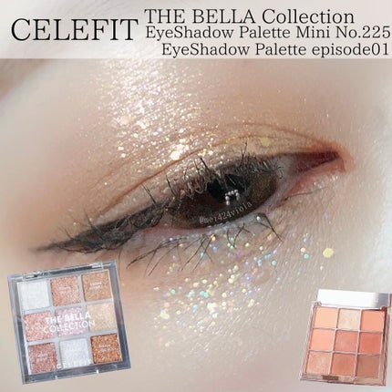 The Bella collection eyeshadow palette/CELEFIT/アイシャドウパレットを使ったクチコミ(1枚目)