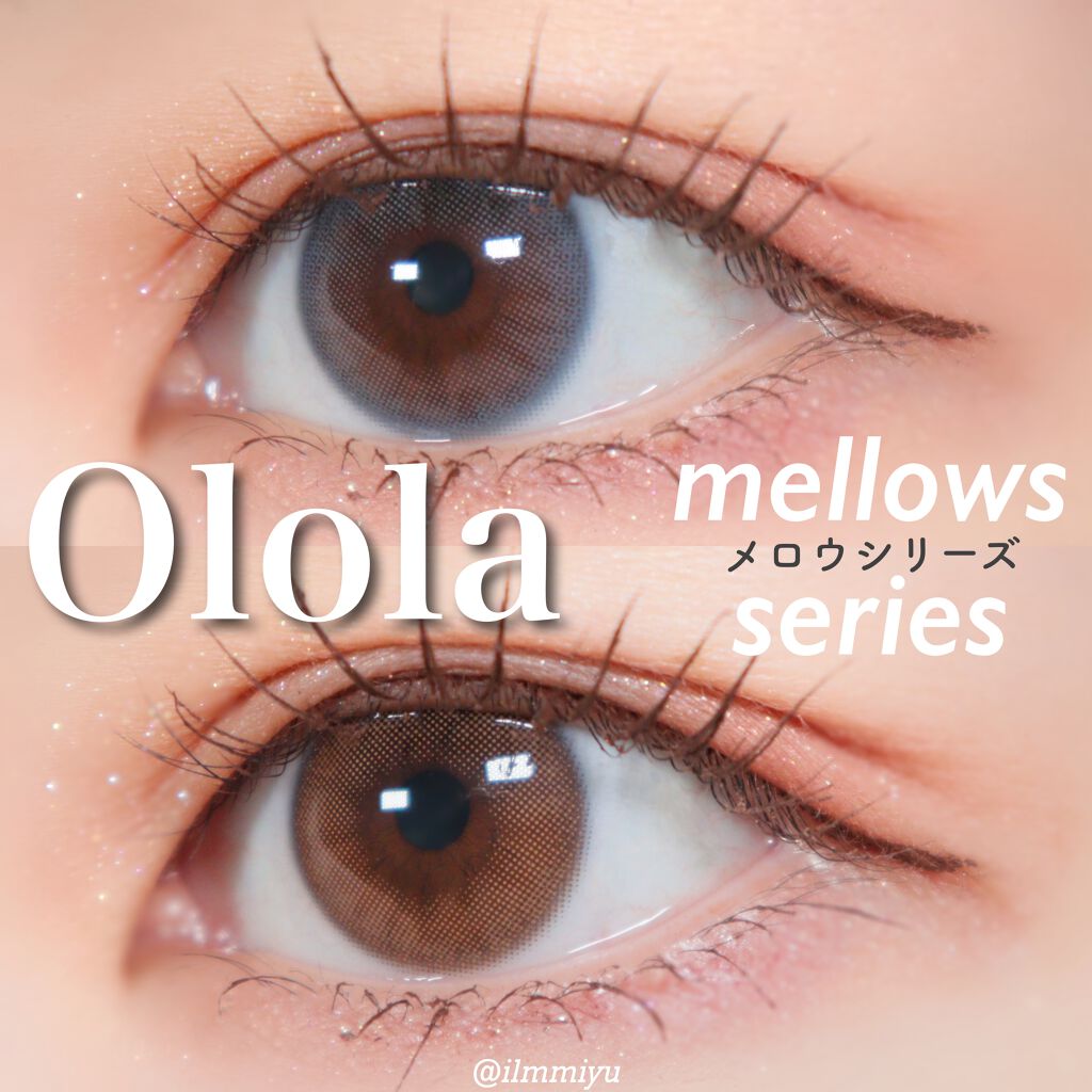 メローズ(Mellows)/OLOLA/カラーコンタクトレンズを使ったクチコミ(1枚目)