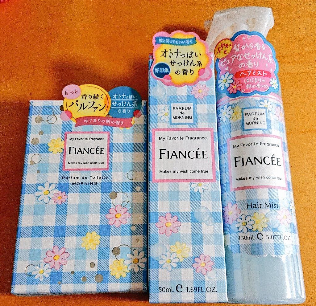 ボディミスト はじまりの朝の香り/フィアンセ/香水(レディース)を使ったクチコミ(1枚目)