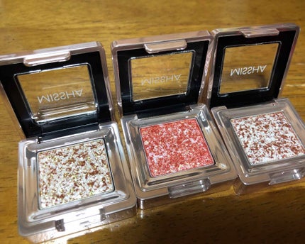 グリッタープリズム シャドウ/MISSHA/グリッターを使ったクチコミ(1枚目)