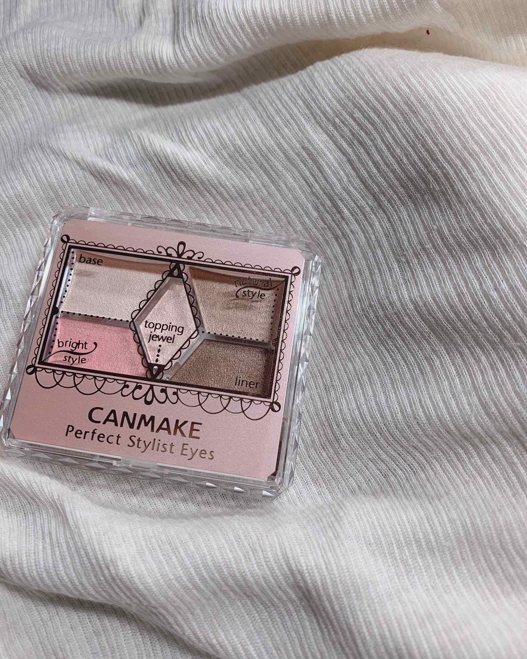 【旧品】パーフェクトスタイリストアイズ/キャンメイク/アイシャドウパレットを使ったクチコミ(1枚目)