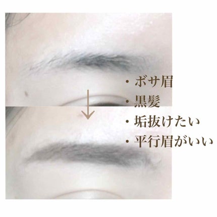 ニュアンスアイブローマスカラ/インテグレート/眉マスカラを使ったクチコミ(1枚目)
