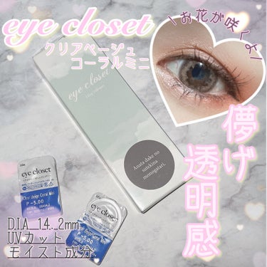 eye closet 1DAY（アイクローゼット ワンデー） HOPPE/EYE CLOSET/ワンデー（１DAY）カラコンを使ったクチコミ（1枚目）