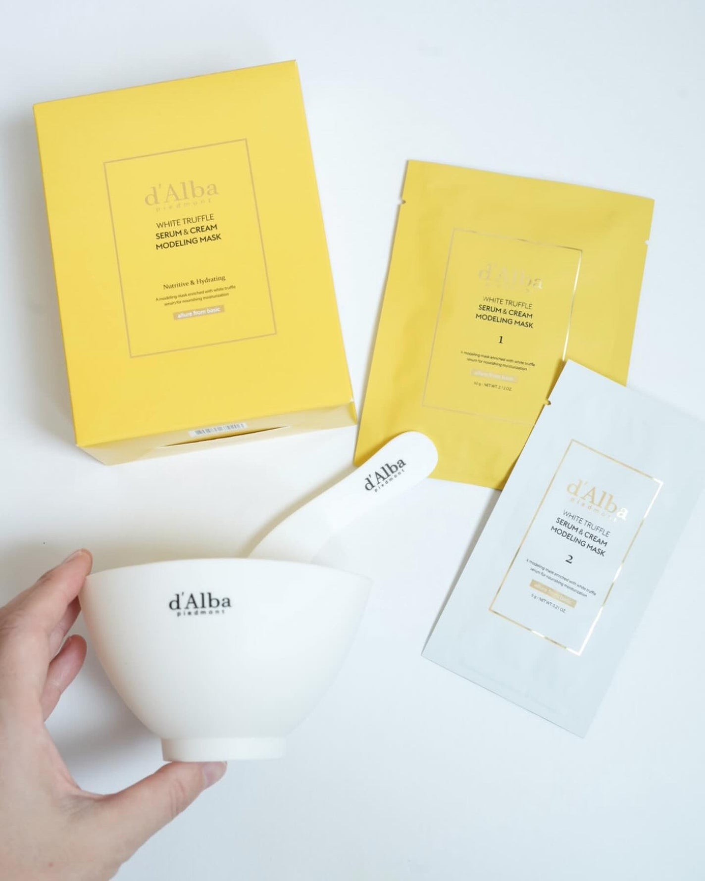 ホワイトトリュフセラムアンドクリームモデリングマスク/ダルバ/洗い流すパック・マスクを使ったクチコミ(6枚目)