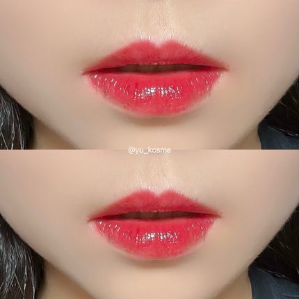 ジューシーラスティングティント/rom&nd/リップティントを使ったクチコミ(4枚目)