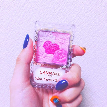 グロウフルールチークス/キャンメイク/パウダーチークを使ったクチコミ(1枚目)