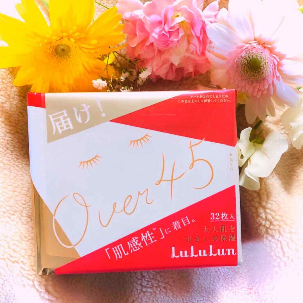 ルルルンOVER45 カメリアピンク（モイスト）/ルルルン/シートマスク・パックを使ったクチコミ（1枚目）