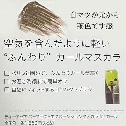 パーフェクトエクステンション マスカラ for カール/D-UP/マスカラを使ったクチコミ(4枚目)