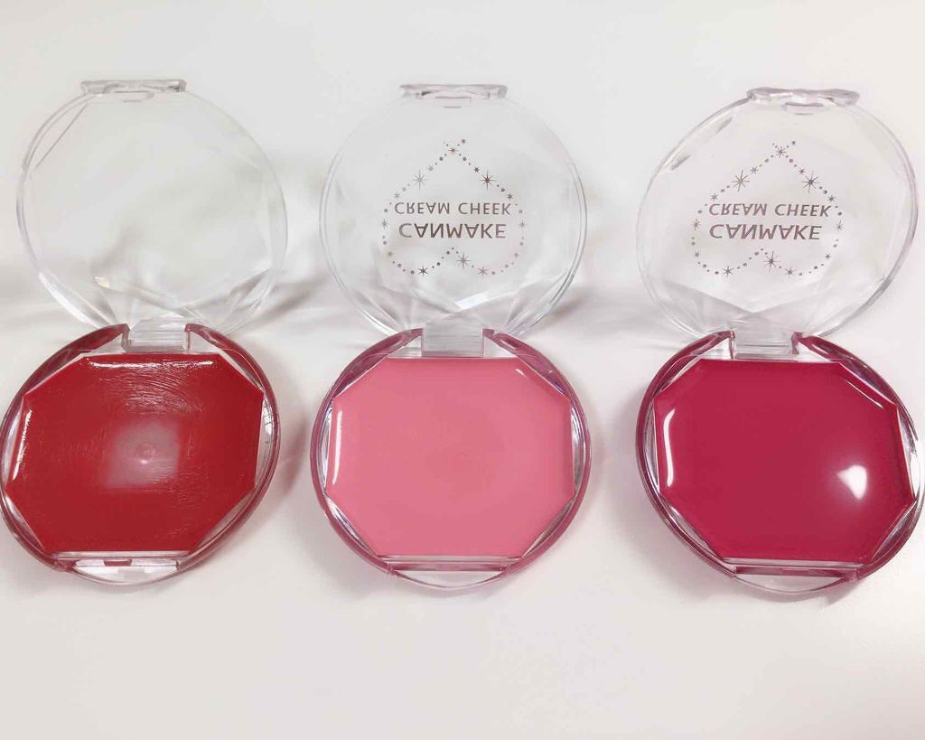 クリームチーク（クリアタイプ）/キャンメイク/ジェル・クリームチークを使ったクチコミ（2枚目）