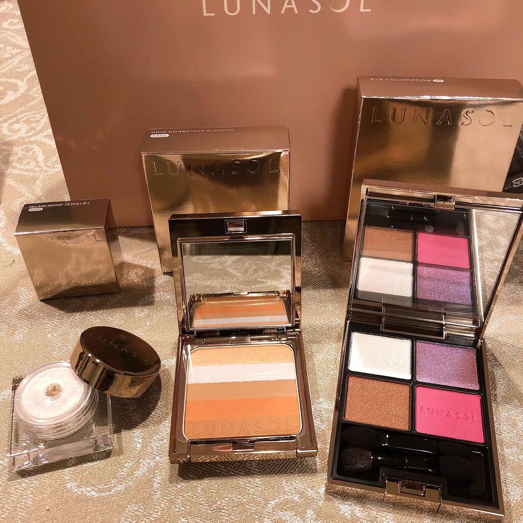 グラムウィンクジュエリー/LUNASOL/単色アイシャドウを使ったクチコミ(1枚目)