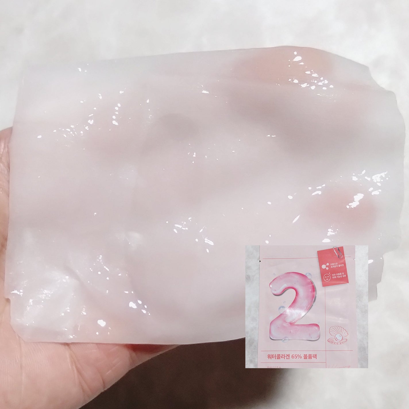 3番 すべすべキメケアシートマスク/numbuzin/シートマスク・パックを使ったクチコミ(3枚目)