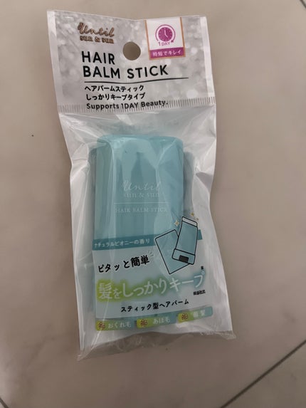 セリア HAIR BALM STICK ヘアバームスティック しっかりキープタイプ