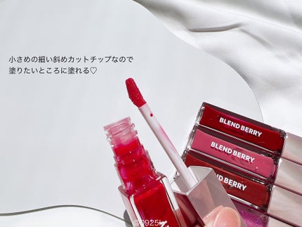 ジューシィリップデュウ/BLEND BERRY/口紅を使ったクチコミ(5枚目)