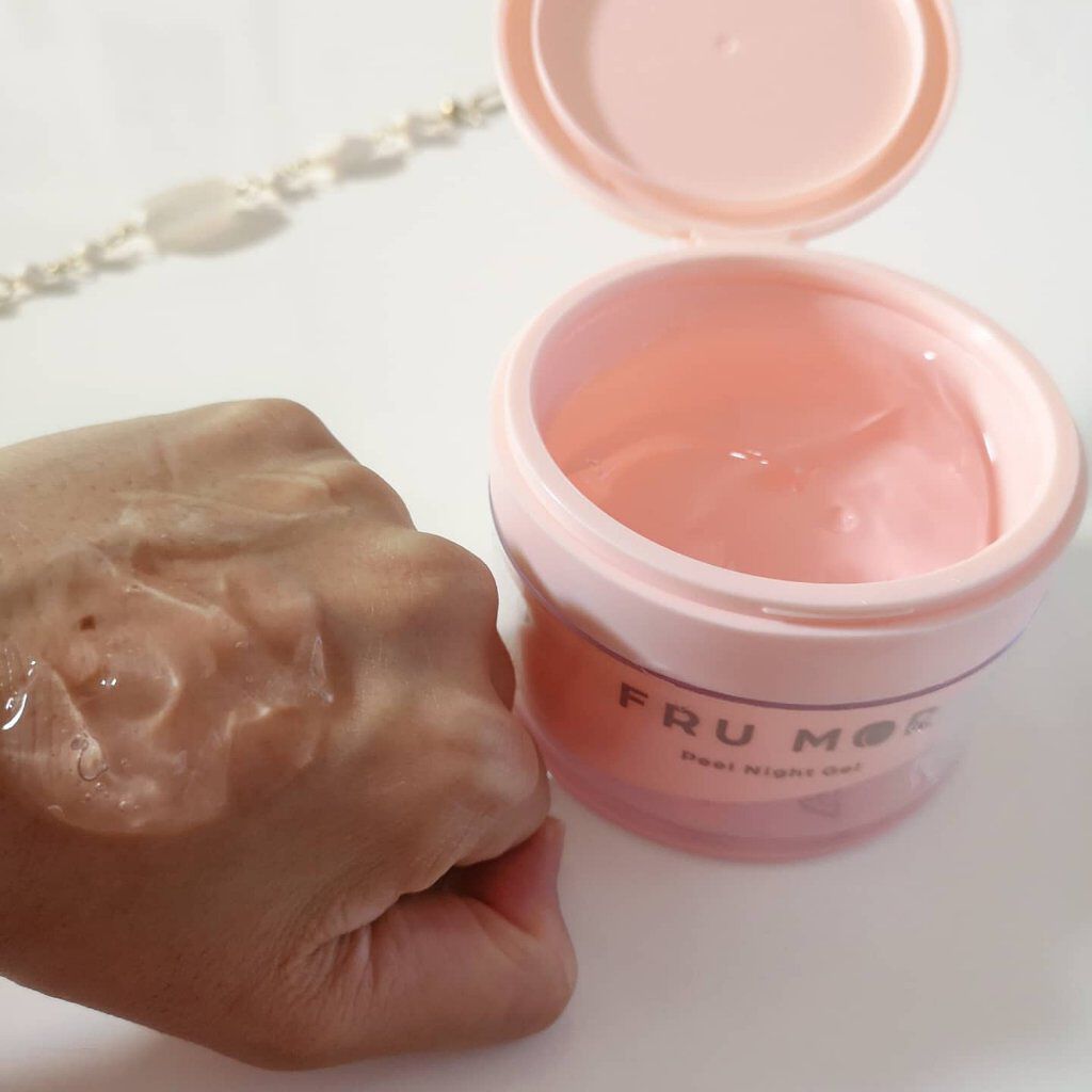 フルモア ピールナイトジェル/FRU MOR/フェイスクリームを使ったクチコミ(2枚目)