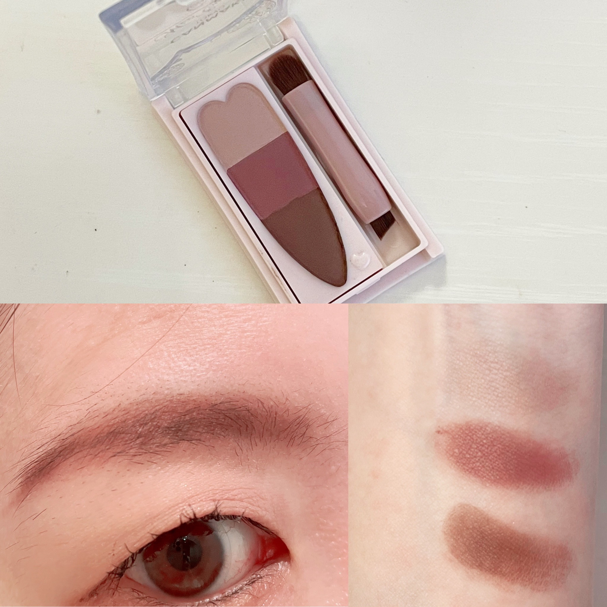 ミックスアイブロウカラー C02 ジェラシーパープル/キャンメイク/パウダーアイブロウを使ったクチコミ（3枚目）