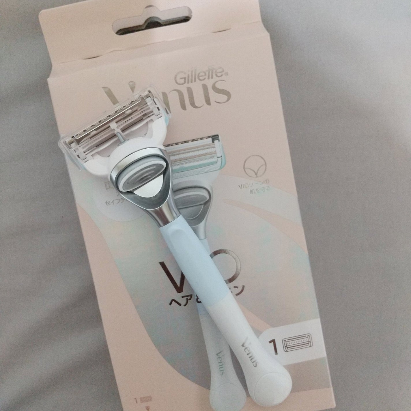 ヴィーナス VIO ヘア&スキン カミソリ/Gillette Venus/シェーバーを使ったクチコミ(1枚目)