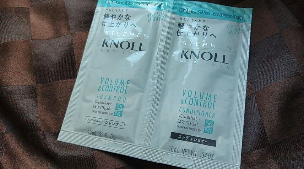 ボリュームコントロール シャンプー/コンディショナー/スティーブンノル ニューヨーク/市販シャンプーを使ったクチコミ(1枚目)