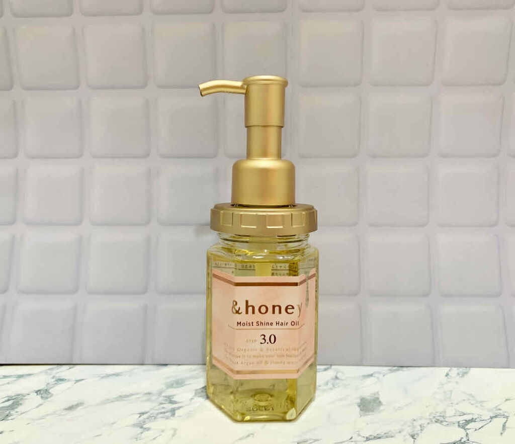 モイストシャイン ヘアオイル3.0/&honey/ヘアオイルを使ったクチコミ（1枚目）