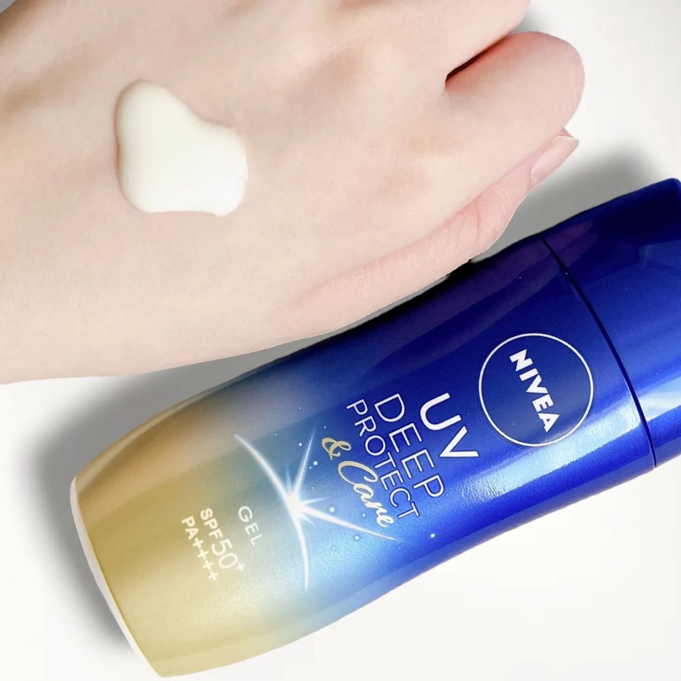 ニベアUV ディープ プロテクト＆ケア ジェル/ニベア/日焼け止めジェルを使ったクチコミ（2枚目）