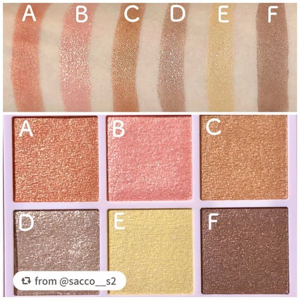 オーラクリエイション/BLEND BERRY/アイシャドウパレットを使ったクチコミ(2枚目)