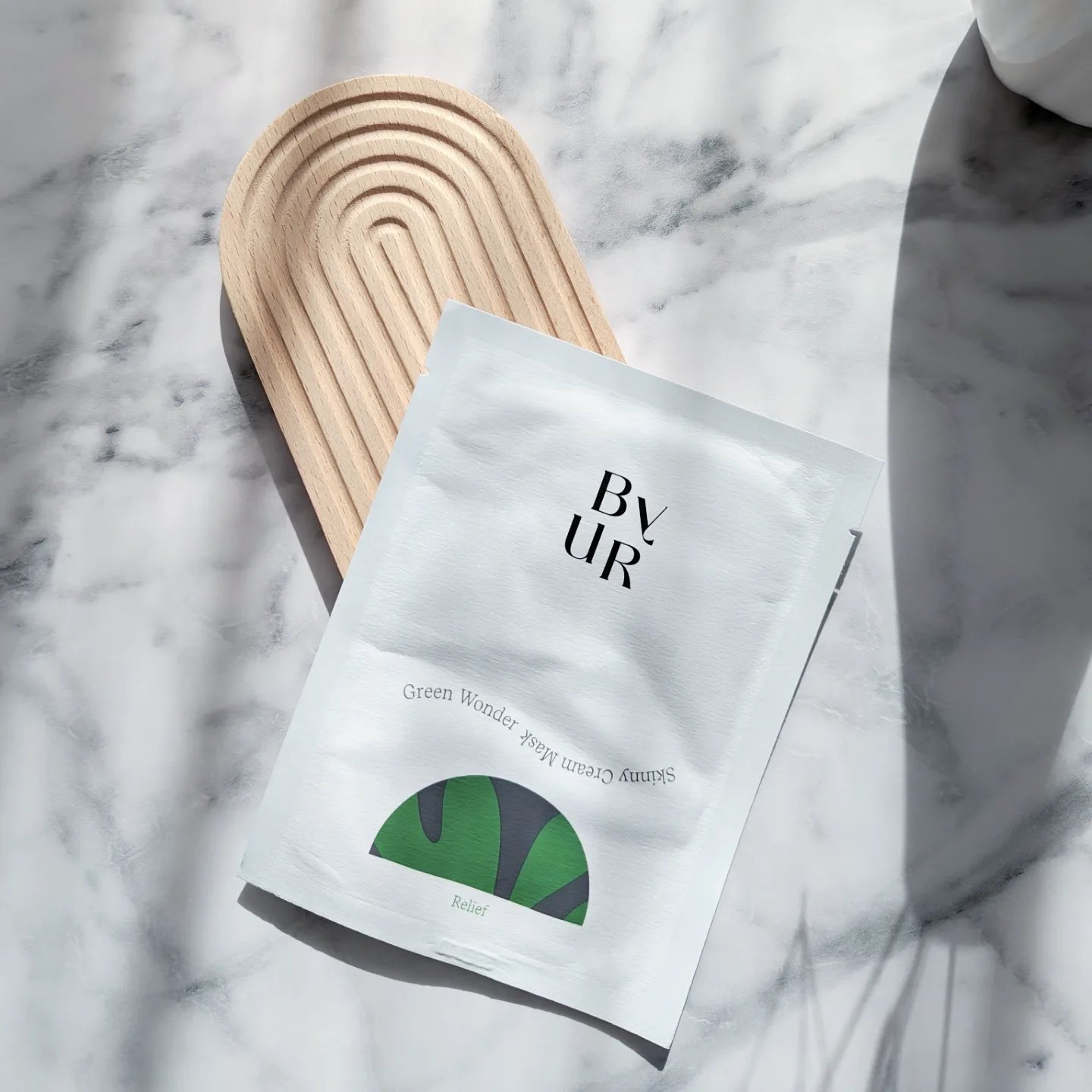 スージンググリーン スキニークリームマスク 30mL×1枚/ByUR/シートマスク・パックを使ったクチコミ（2枚目）