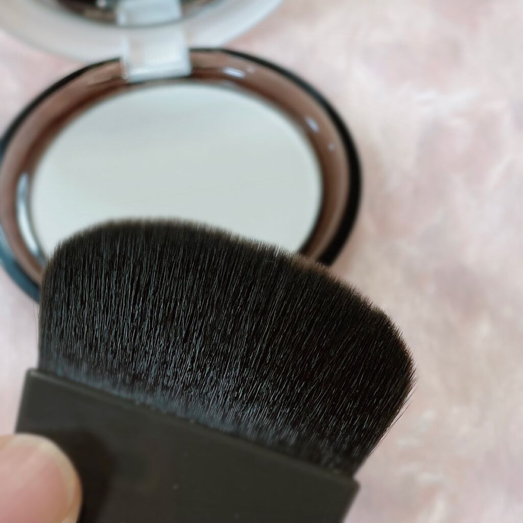 ハイライトチークブラシ/excel/メイクブラシを使ったクチコミ（3枚目）