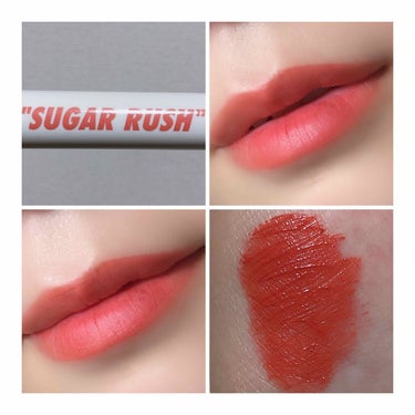 Creampop the Velvet Lip Color #02 SUGAR RUSH/CANDYLAB/口紅を使ったクチコミ（2枚目）