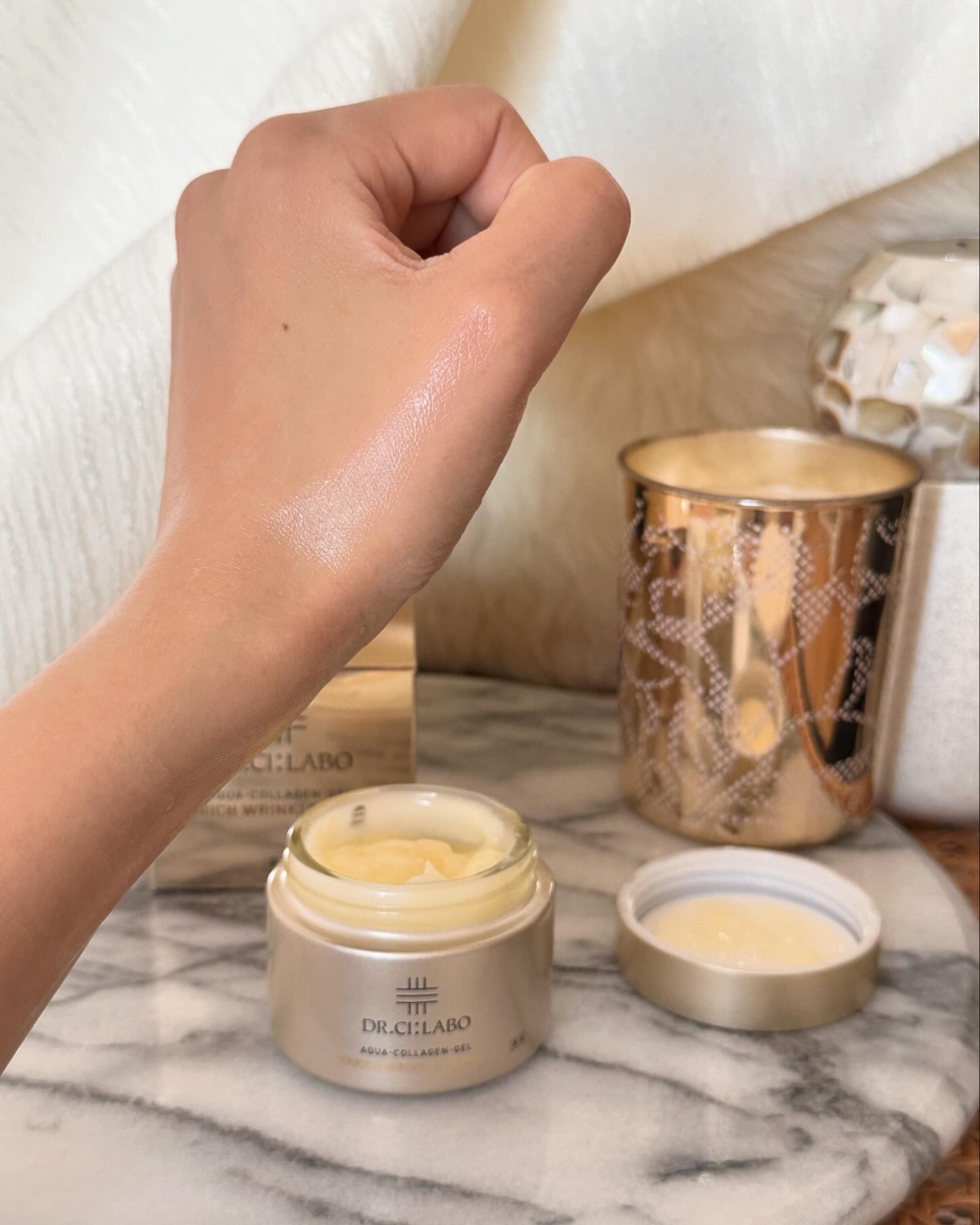 薬用アクアコラーゲンゲル エンリッチリンクルリペア/ドクターシーラボⓇ/フェイスクリームを使ったクチコミ（3枚目）