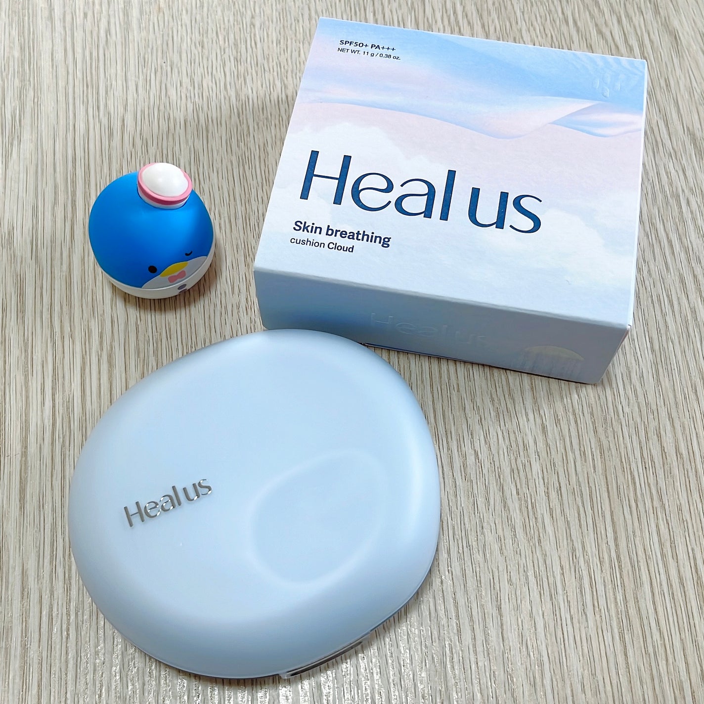 Skin breathing cushion Cloud/Healus/クッションファンデーションを使ったクチコミ(5枚目)