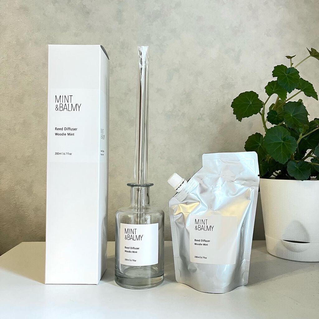 リードディフューザー/MINT&BALMY/ルームフレグランスを使ったクチコミ（1枚目）
