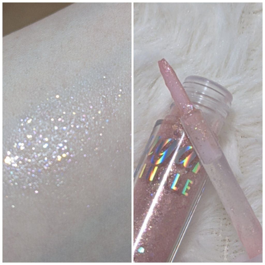 シュガー トゥインクル リキッド グリッター/PERIPERA/グリッターを使ったクチコミ(2枚目)