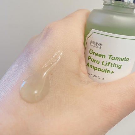 グリーントマトポアリフティングアンプル+/SUNGBOON EDITOR(成分エディター)/美容液を使ったクチコミ(5枚目)