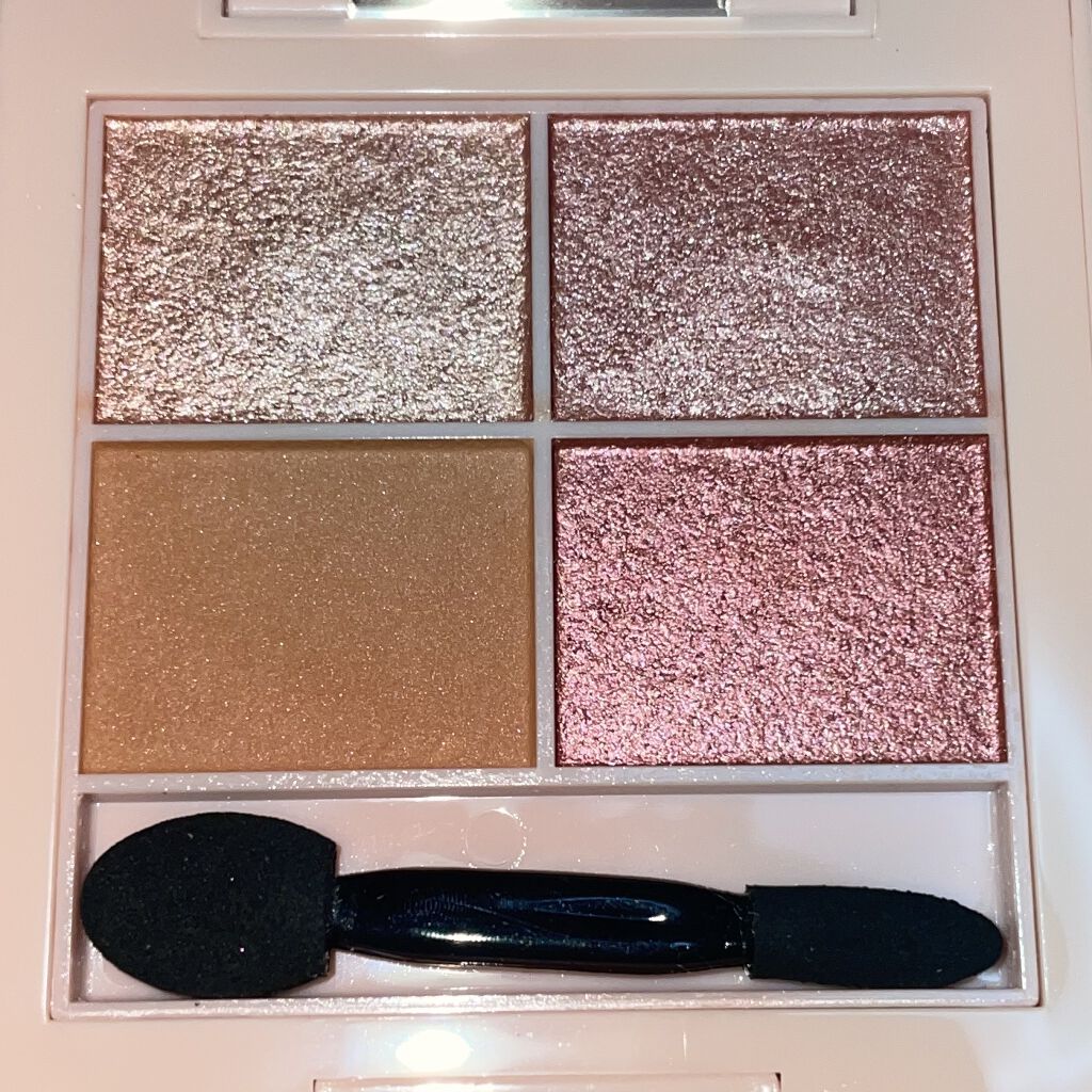 イロアソビ 4色アイパレット ＃02 素晴らしい未来が待っている/iroasobi/アイシャドウパレットを使ったクチコミ（1枚目）