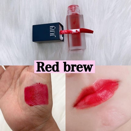 ラテベルベットティント/J.lily/リップティントを使ったクチコミ(4枚目)