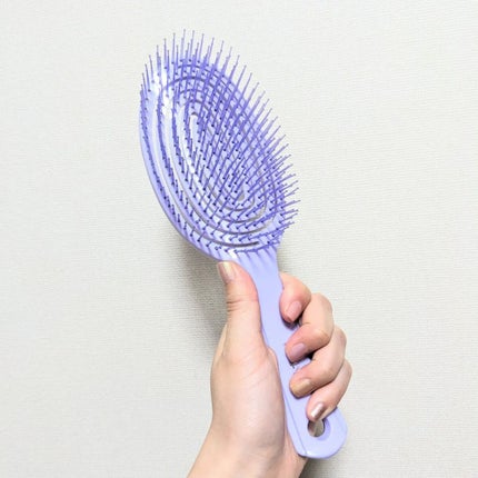 デタングリングブラシ 3Dスーパーフィット/マペペ/ヘアブラシを使ったクチコミ(2枚目)