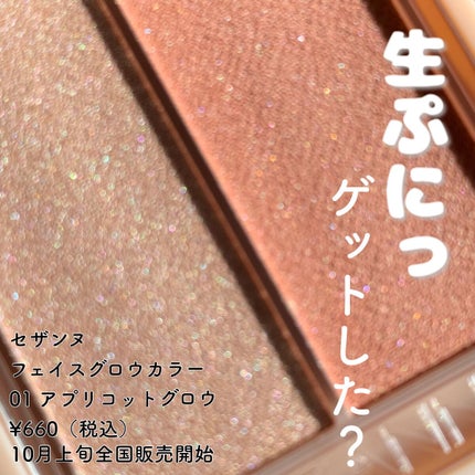 フェイスグロウカラー/CEZANNE/クリームハイライトを使ったクチコミ(1枚目)