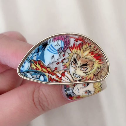 mizuki꙳ネイリスト on LIPS 「こんにちは♡2020年ももう終わりですね💕✨私は、鬼滅にはまっ..」(5枚目)