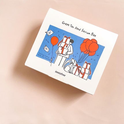 グリーンティーシード セラム N スペシャルセット/innisfree/スキンケアキットを使ったクチコミ(3枚目)