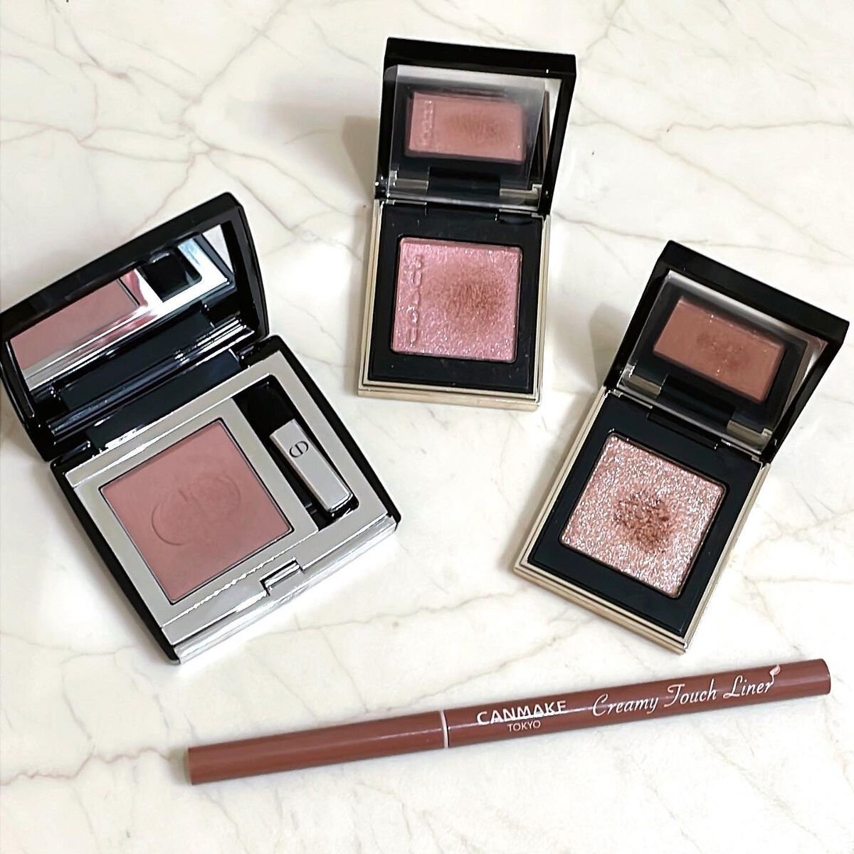 クリーミータッチライナー/キャンメイク/ジェルアイライナーを使ったクチコミ（1枚目）