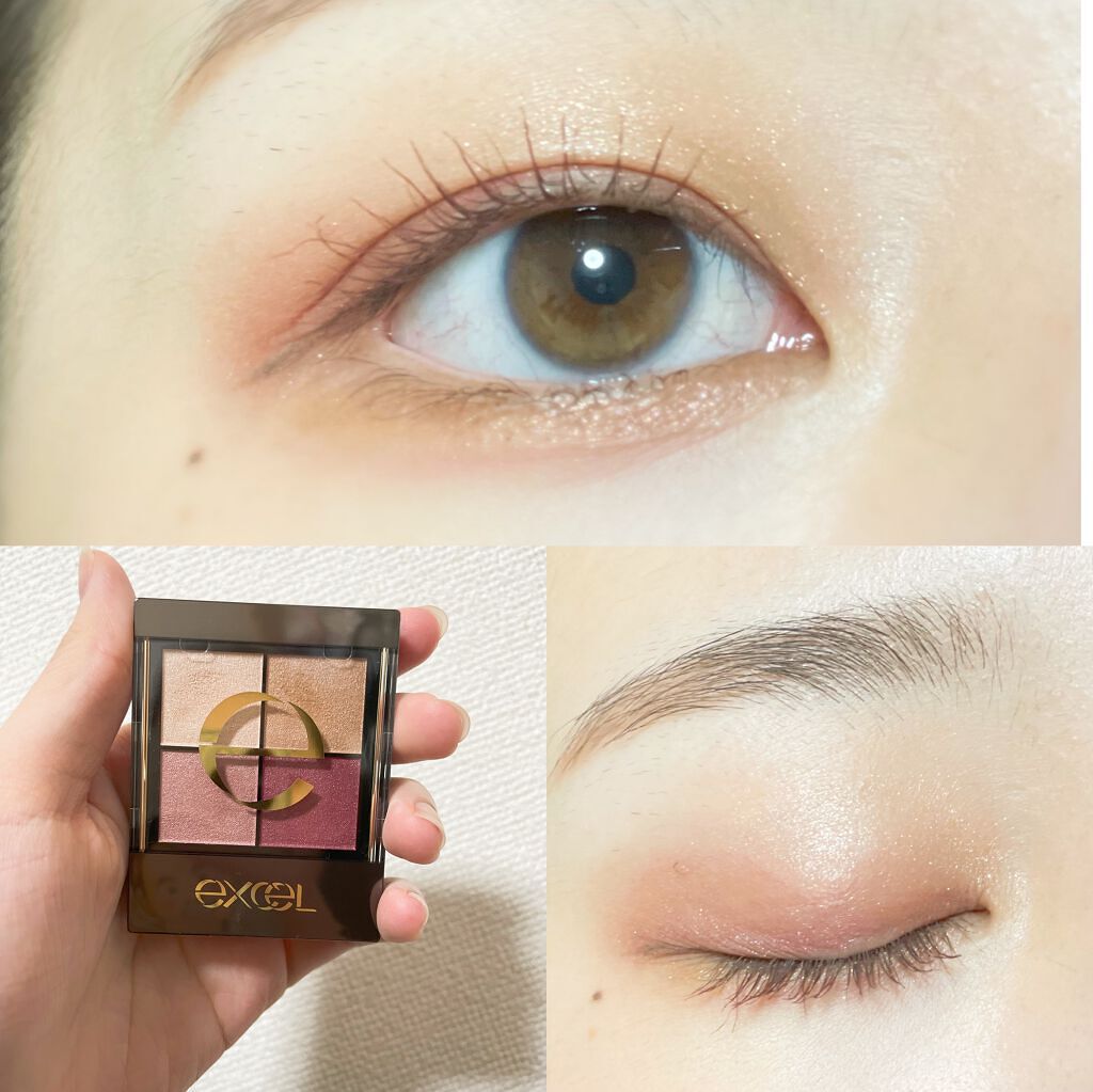 リアルクローズシャドウ/excel/アイシャドウパレットを使ったクチコミ（2枚目）