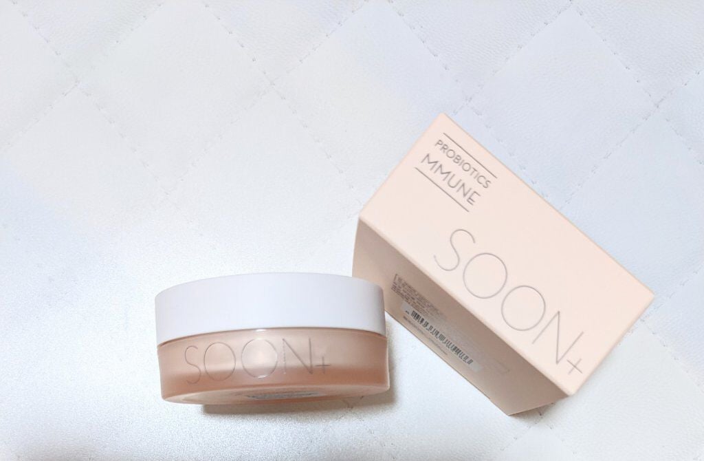 SOON+ プロバイオティクスミューンパウダー/soon+/ルースパウダーを使ったクチコミ(2枚目)