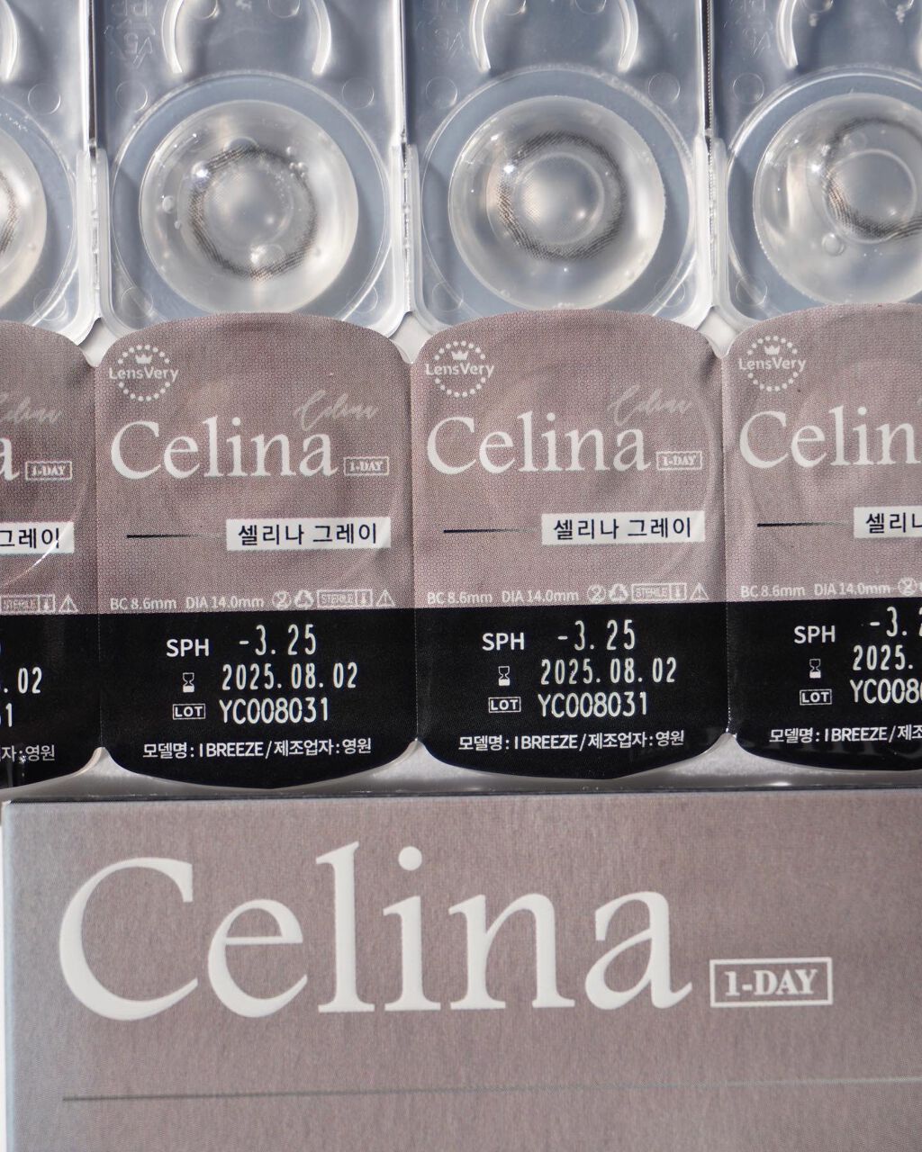 セリーナ グレー(Celina Gray)/ann365lens/カラーコンタクトレンズを使ったクチコミ(4枚目)