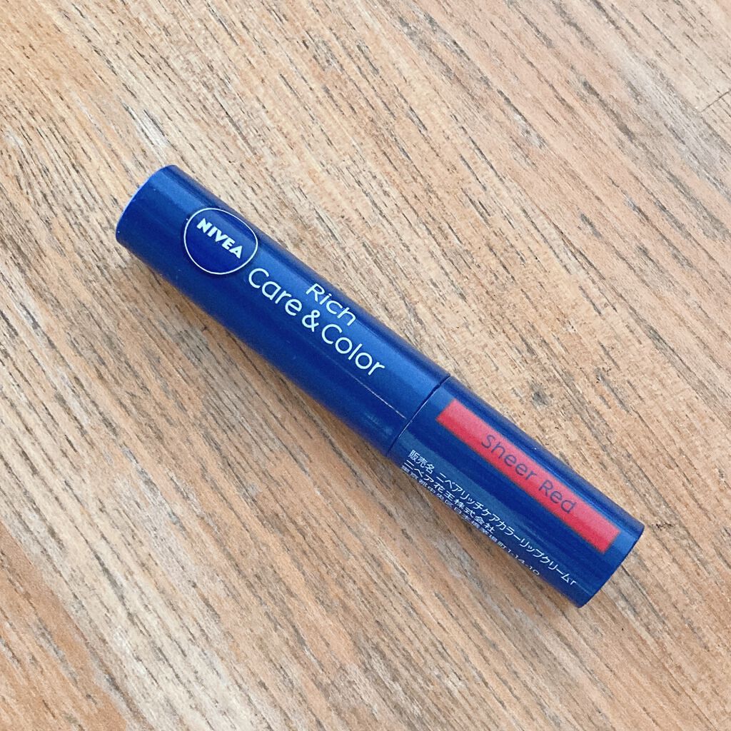 ニベア リッチケア＆カラーリップ/ニベア/リップクリームを使ったクチコミ（2枚目）