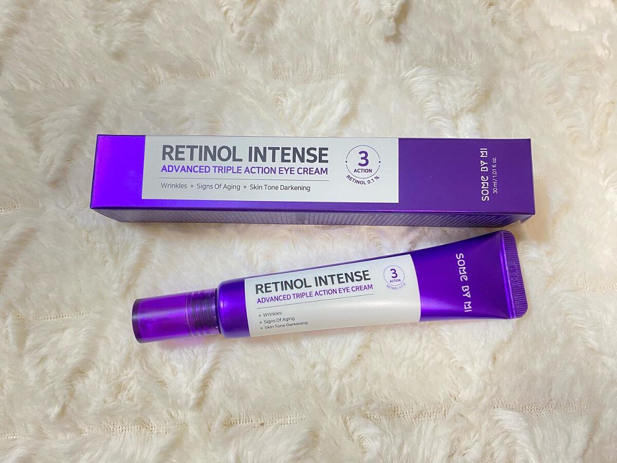 レチノールインテンシブ アドバンスドトリプルアクションアイクリーム/SOME BY MI/アイケア・アイクリームを使ったクチコミ(1枚目)