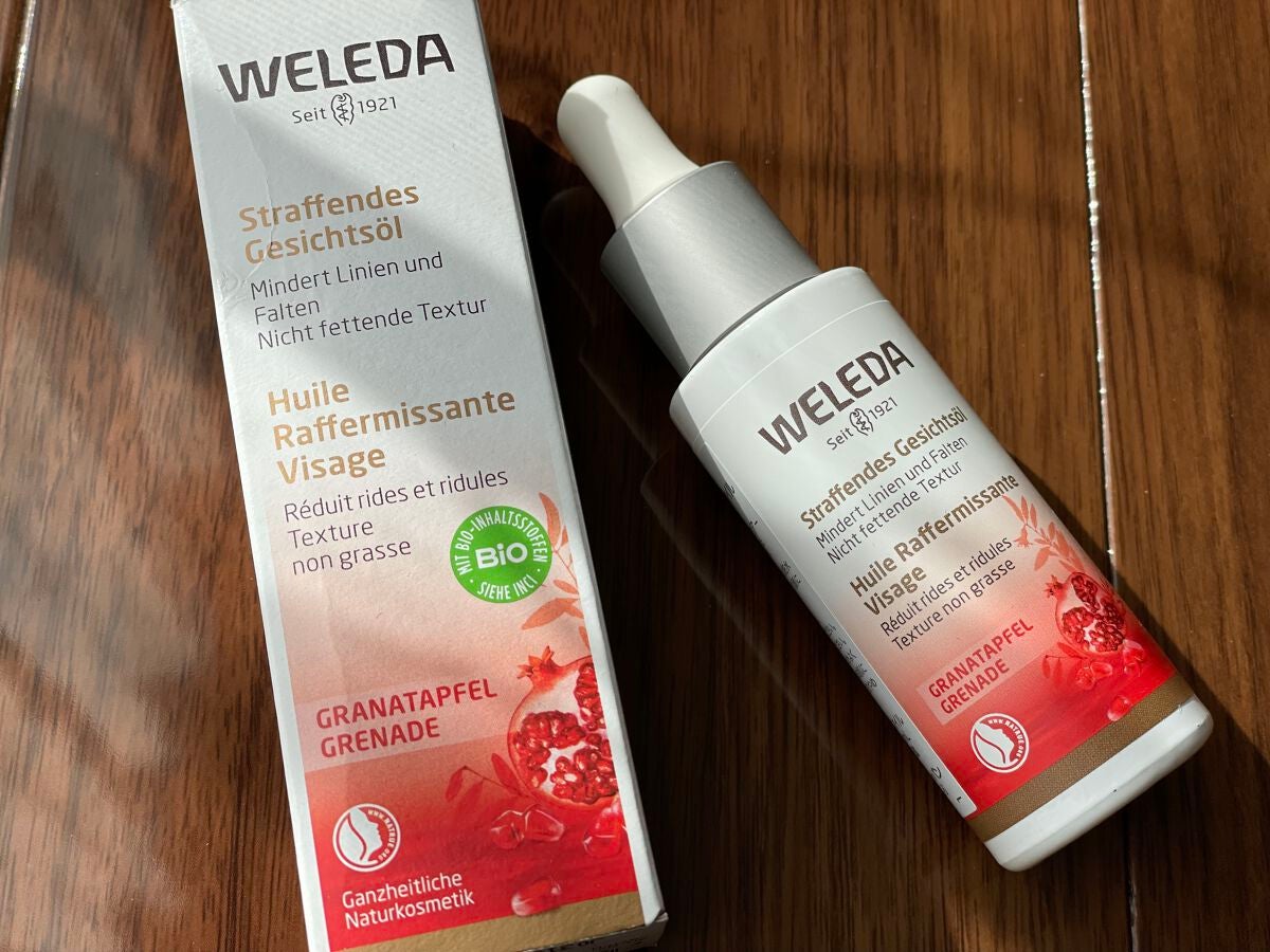 ざくろ フェイシャルオイル/WELEDA/フェイスオイルを使ったクチコミ(5枚目)