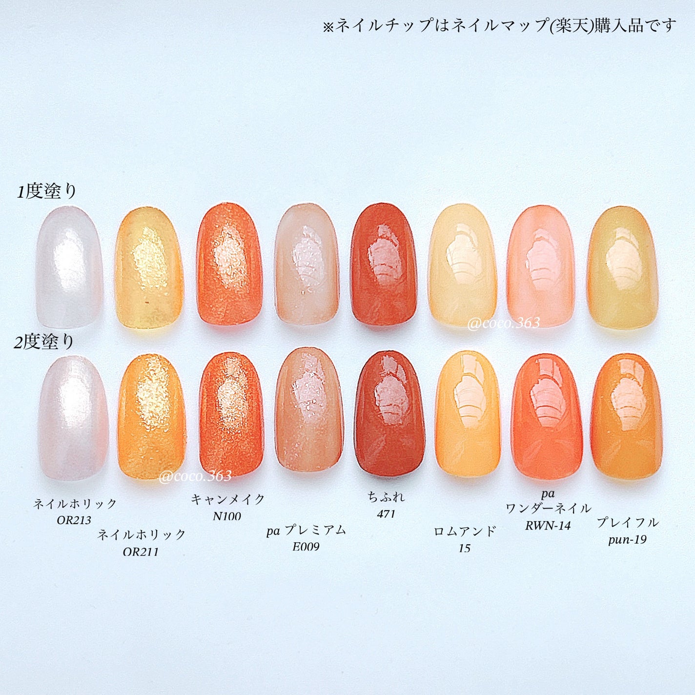 カラフルネイルズ/キャンメイク/マニキュアを使ったクチコミ(2枚目)