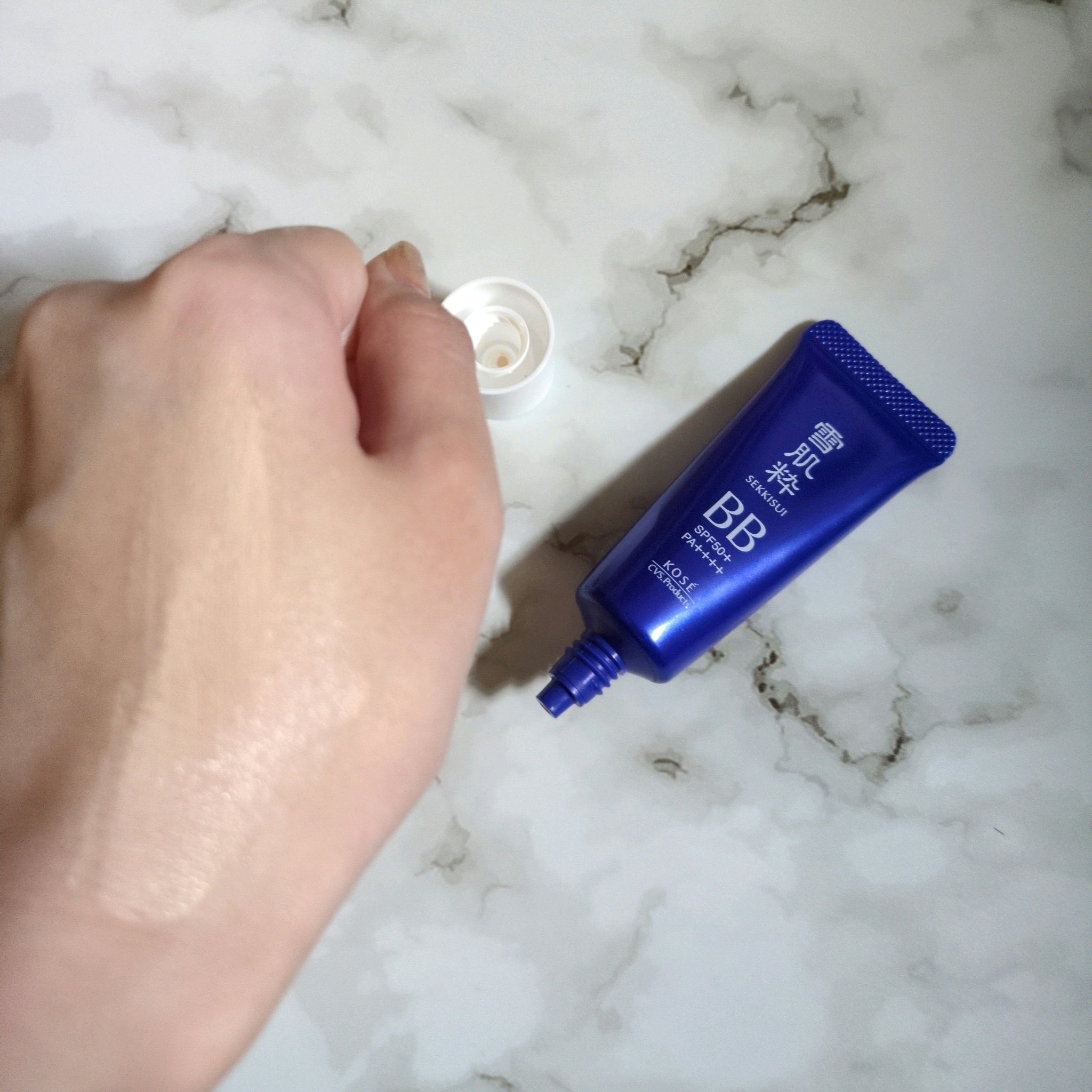 美容エッセンスBBクリーム/雪肌粋/BBクリームを使ったクチコミ（3枚目）