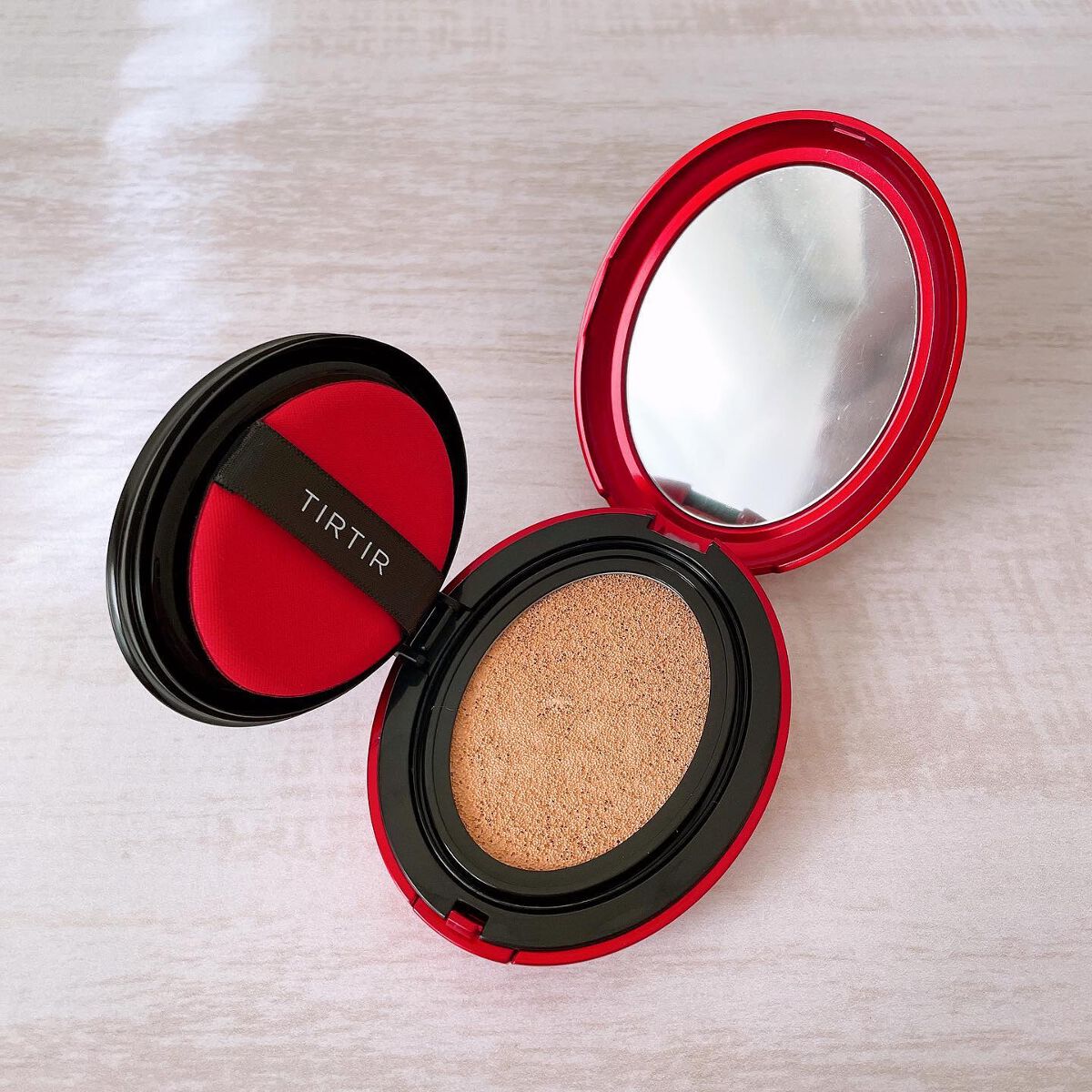 マスク フィット レッド クッション/TIRTIR(ティルティル)/クッションファンデーションを使ったクチコミ(2枚目)