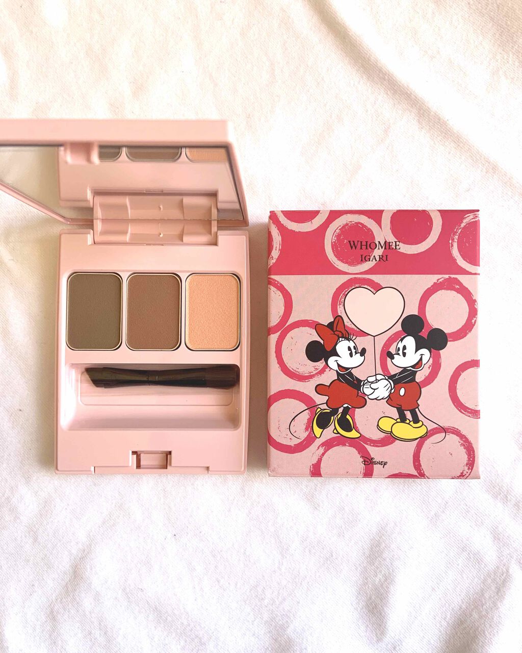  フーミー アイブロウパウダー/WHOMEE/パウダーアイブロウを使ったクチコミ（2枚目）